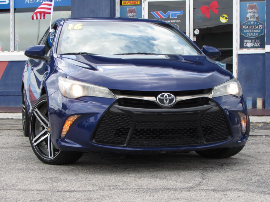 2016 Toyota Camry 4dr Sdn I4 Auto SE (Natl), available for sale in Orlando, Florida | VIP Auto Enterprise, Inc. Orlando, Florida 2016 Toyota Camry 4dr Sdn I4 Auto SE (Natl), available for sale in Orlando, Florida | VIP Auto Enterprise, Inc. Orlando, Florida