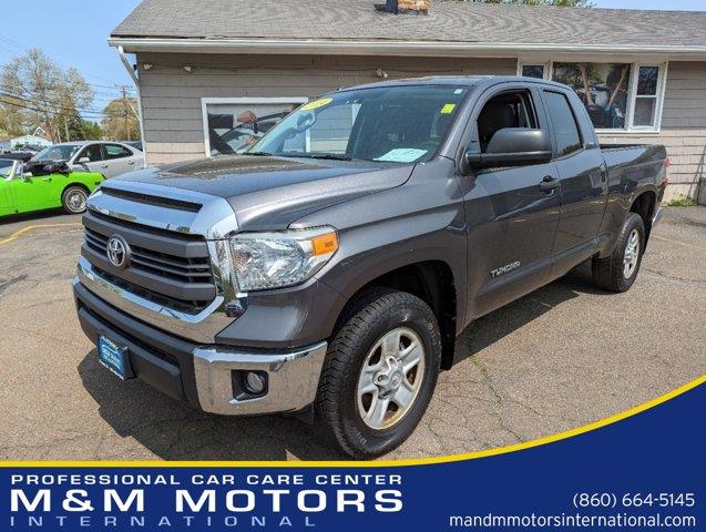 2014 Toyota Tundra 4WD Truck Double Cab 4.6L V8 6-Spd AT SR5 (Natl), available for sale in Clinton, Connecticut | M&M Motors International. Clinton, Connecticut