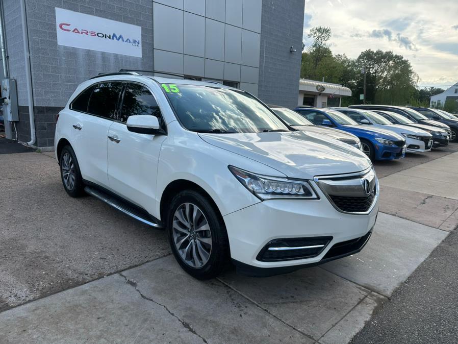 2015 Acura MDX SH-AWD 4dr Tech/Entertainment Pkg, available for sale in Manchester, Connecticut | Carsonmain LLC. Manchester, Connecticut