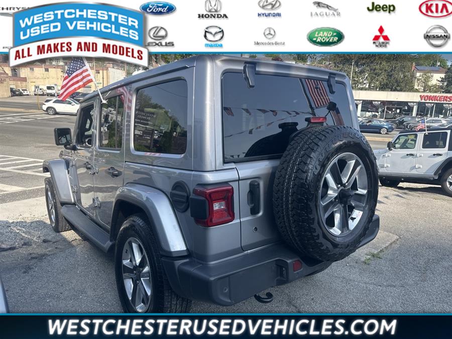 2019 Jeep Wrangler Unlimited Sahara, available for sale in White Plains, New York | Westchester Used Vehicles. White Plains, New York 2019 Jeep Wrangler Unlimited Sahara, available for sale in White Plains, New York | Westchester Used Vehicles. White Plains, New York