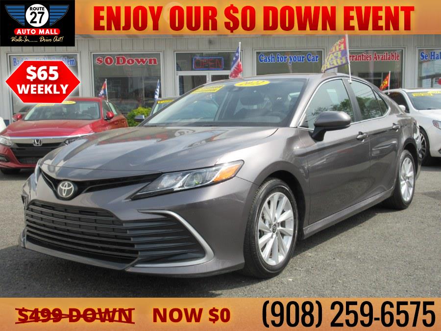 2022 Toyota Camry LE Auto (Natl), available for sale in Linden, New Jersey | Route 27 Auto Mall. Linden, New Jersey 2022 Toyota Camry LE Auto (Natl), available for sale in Linden, New Jersey | Route 27 Auto Mall. Linden, New Jersey