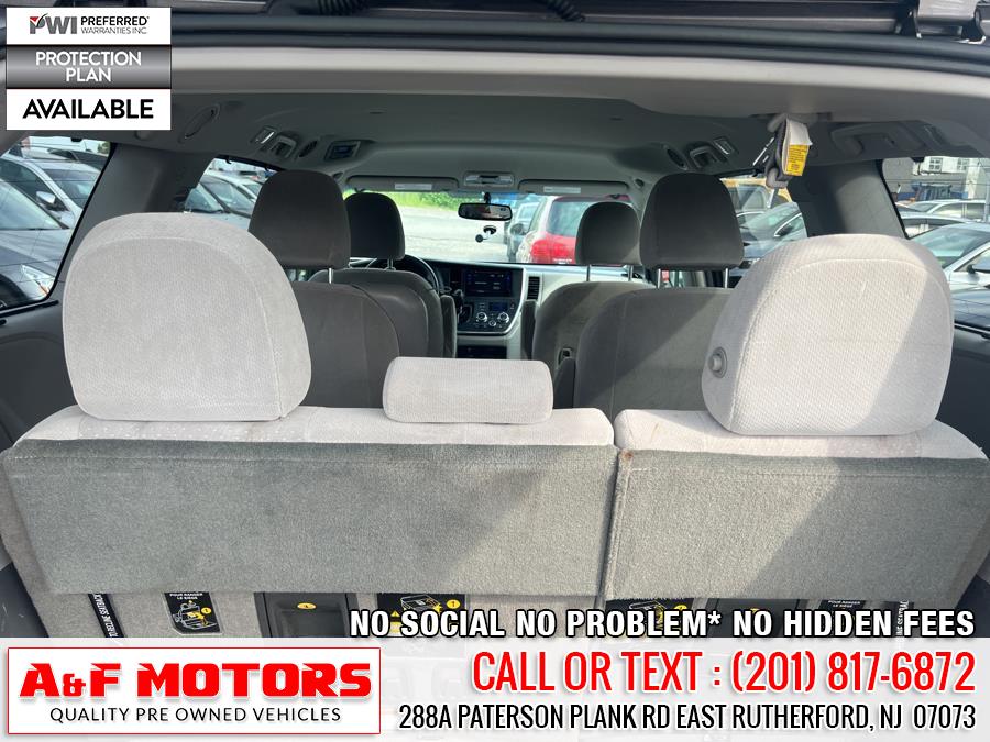 2016 Toyota Sienna 5dr 7-Pass Van LE AAS FWD (Natl), available for sale in East Rutherford, New Jersey | A&F Motors LLC. East Rutherford, New Jersey 2016 Toyota Sienna 5dr 7-Pass Van LE AAS FWD (Natl), available for sale in East Rutherford, New Jersey | A&F Motors LLC. East Rutherford, New Jersey