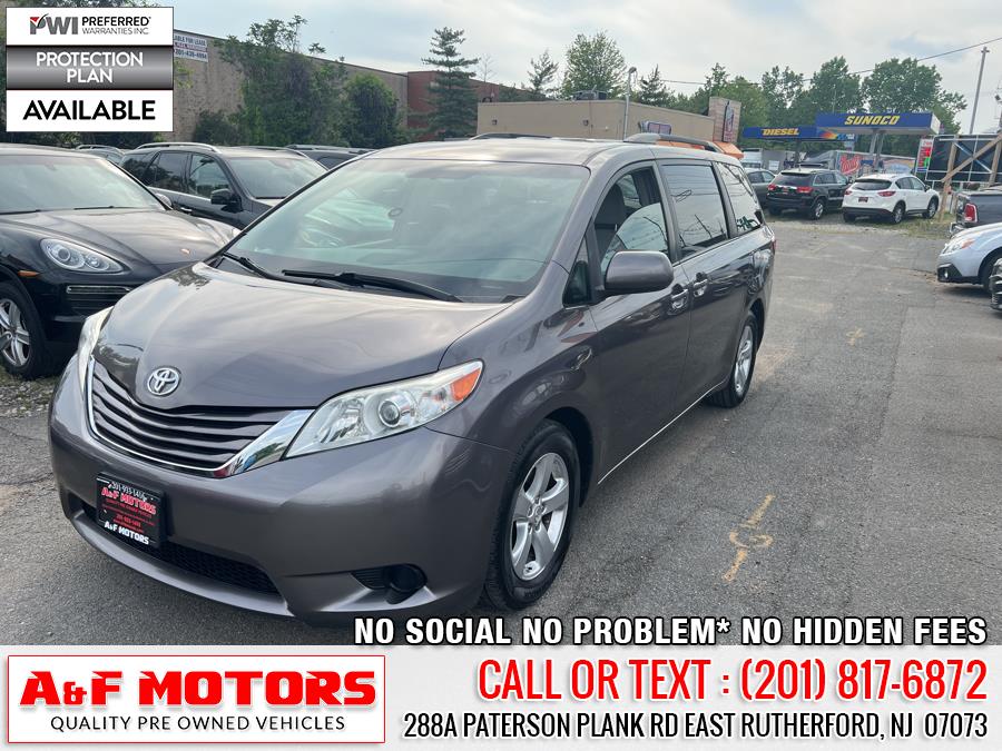 2016 Toyota Sienna 5dr 7-Pass Van LE AAS FWD (Natl), available for sale in East Rutherford, New Jersey | A&F Motors LLC. East Rutherford, New Jersey 2016 Toyota Sienna 5dr 7-Pass Van LE AAS FWD (Natl), available for sale in East Rutherford, New Jersey | A&F Motors LLC. East Rutherford, New Jersey