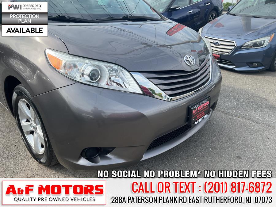 2016 Toyota Sienna 5dr 7-Pass Van LE AAS FWD (Natl), available for sale in East Rutherford, New Jersey | A&F Motors LLC. East Rutherford, New Jersey 2016 Toyota Sienna 5dr 7-Pass Van LE AAS FWD (Natl), available for sale in East Rutherford, New Jersey | A&F Motors LLC. East Rutherford, New Jersey