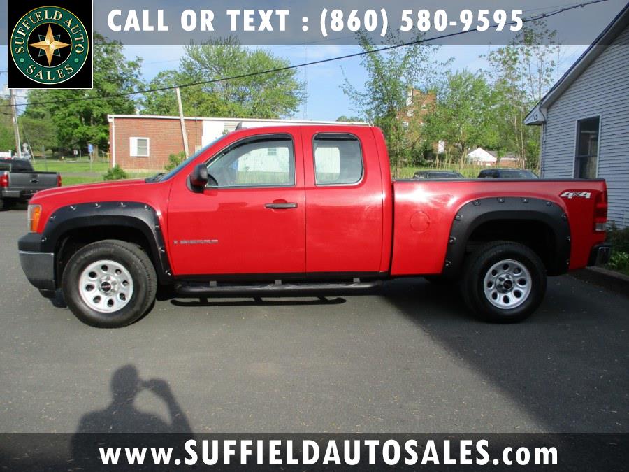 2009 GMC Sierra 1500 4WD Ext Cab 143.5" Work Truck, available for sale in Suffield, Connecticut | Suffield Auto Sales. Suffield, Connecticut 2009 GMC Sierra 1500 4WD Ext Cab 143.5" Work Truck, available for sale in Suffield, Connecticut | Suffield Auto Sales. Suffield, Connecticut