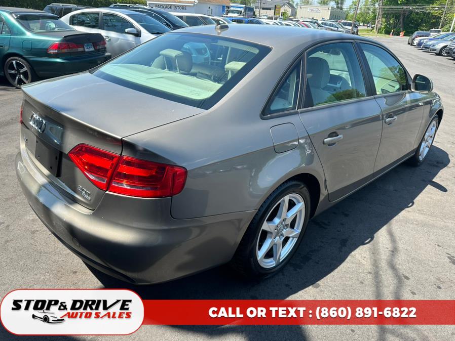 2009 Audi A4 4dr Sdn Auto 2.0T quattro Prem, available for sale in East Windsor, Connecticut | Stop & Drive Auto Sales. East Windsor, Connecticut 2009 Audi A4 4dr Sdn Auto 2.0T quattro Prem, available for sale in East Windsor, Connecticut | Stop & Drive Auto Sales. East Windsor, Connecticut