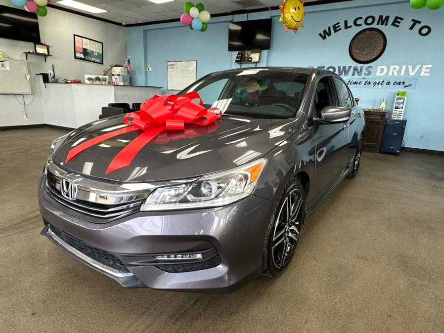 2017 Honda Accord Sedan Sport CVT, available for sale in Inwood, New York | 5 Towns Drive. Inwood, New York 2017 Honda Accord Sedan Sport CVT, available for sale in Inwood, New York | 5 Towns Drive. Inwood, New York