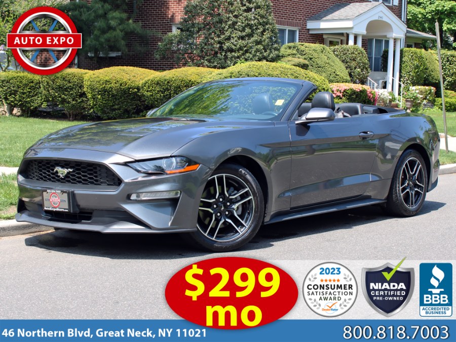 2020 Ford Mustang EcoBoost Premium, available for sale in Great Neck, New York | Auto Expo Ent Inc.. Great Neck, New York 2020 Ford Mustang EcoBoost Premium, available for sale in Great Neck, New York | Auto Expo Ent Inc.. Great Neck, New York