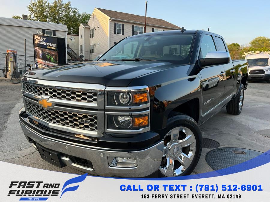 2014 Chevrolet Silverado 1500 4WD Double Cab 143.5" LTZ w/1LZ, available for sale in Everett, Massachusetts | Fast & Furious Motors. Everett, Massachusetts