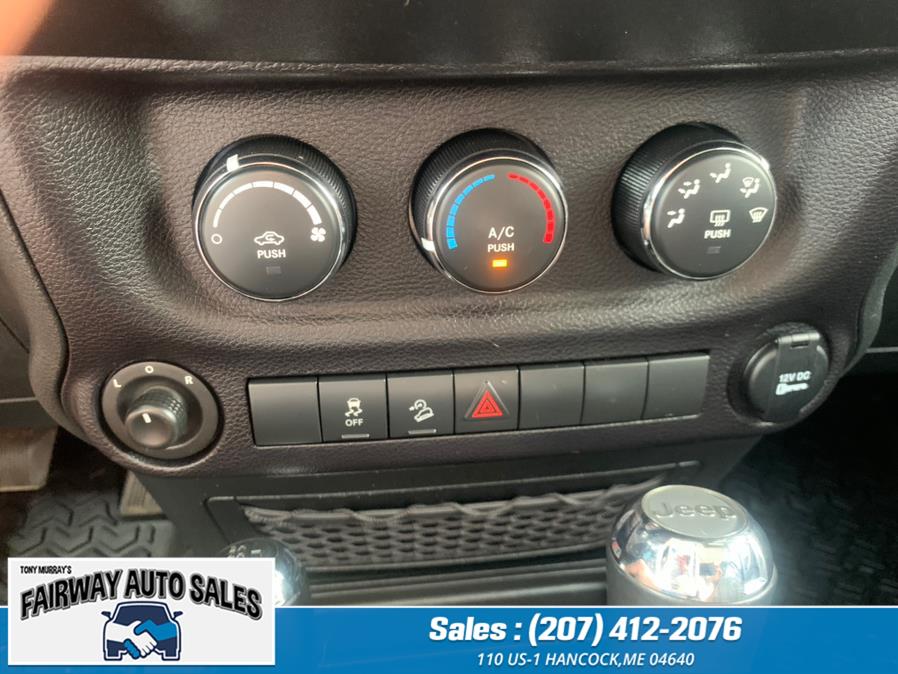 2015 Jeep Wrangler Unlimited 4WD 4dr Sport, available for sale in Hancock, Maine | Fairway Auto Sales. Hancock, Maine 2015 Jeep Wrangler Unlimited 4WD 4dr Sport, available for sale in Hancock, Maine | Fairway Auto Sales. Hancock, Maine