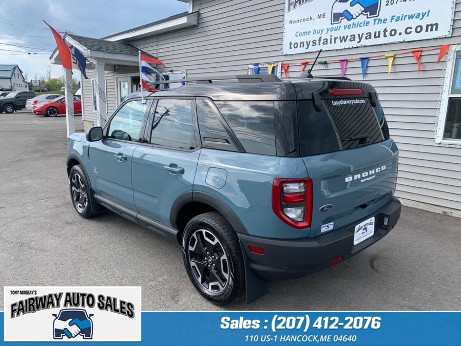 2021 Ford Bronco Sport Outer Banks 4x4, available for sale in Hancock, Maine | Fairway Auto Sales. Hancock, Maine 2021 Ford Bronco Sport Outer Banks 4x4, available for sale in Hancock, Maine | Fairway Auto Sales. Hancock, Maine
