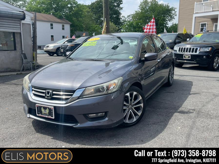 2014 Honda Accord Sedan 4dr I4 CVT Sport PZEV, available for sale in Irvington, New Jersey | Elis Motors Corp. Irvington, New Jersey 2014 Honda Accord Sedan 4dr I4 CVT Sport PZEV, available for sale in Irvington, New Jersey | Elis Motors Corp. Irvington, New Jersey