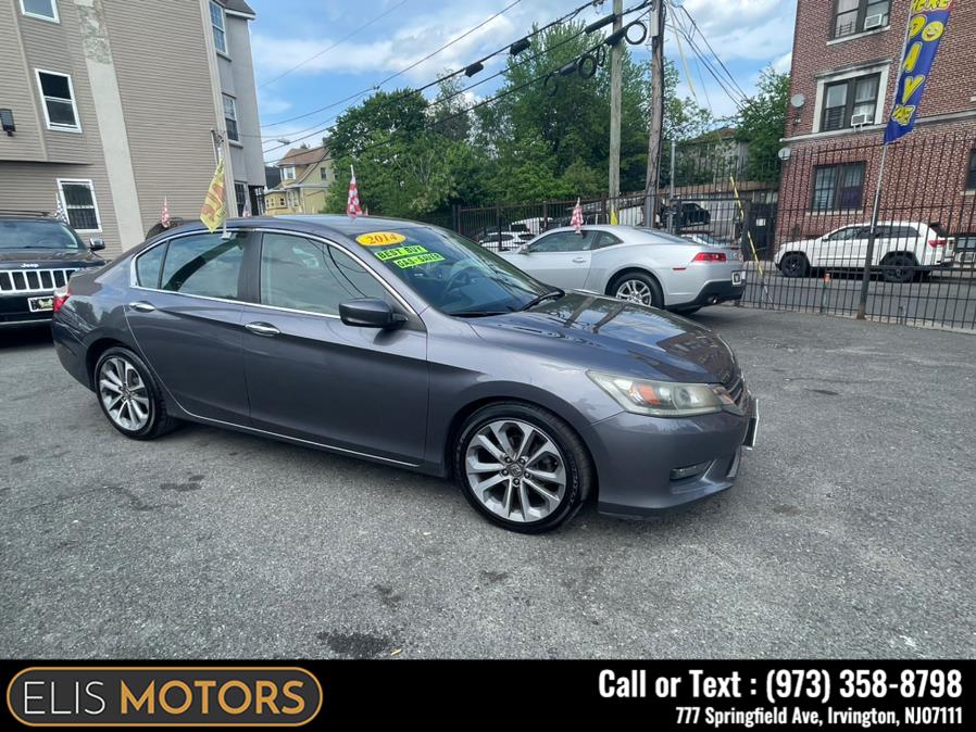 2014 Honda Accord Sedan 4dr I4 CVT Sport PZEV, available for sale in Irvington, New Jersey | Elis Motors Corp. Irvington, New Jersey 2014 Honda Accord Sedan 4dr I4 CVT Sport PZEV, available for sale in Irvington, New Jersey | Elis Motors Corp. Irvington, New Jersey