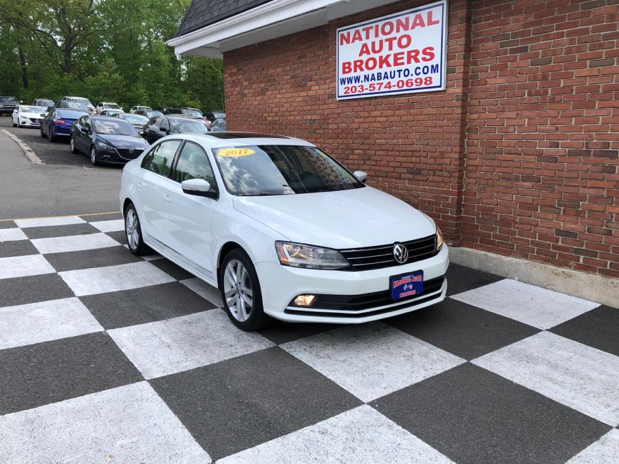 2017 Volkswagen Jetta 1.8T SEL Auto, available for sale in Waterbury, Connecticut | National Auto Brokers, Inc.. Waterbury, Connecticut