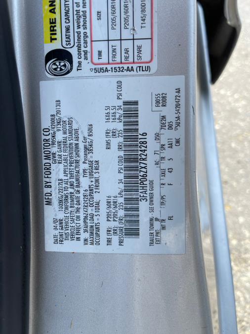 2007 Ford Fusion 4dr Sdn I4 S FWD, available for sale in Garden Grove, California | U Save Auto Auction. Garden Grove, California 2007 Ford Fusion 4dr Sdn I4 S FWD, available for sale in Garden Grove, California | U Save Auto Auction. Garden Grove, California