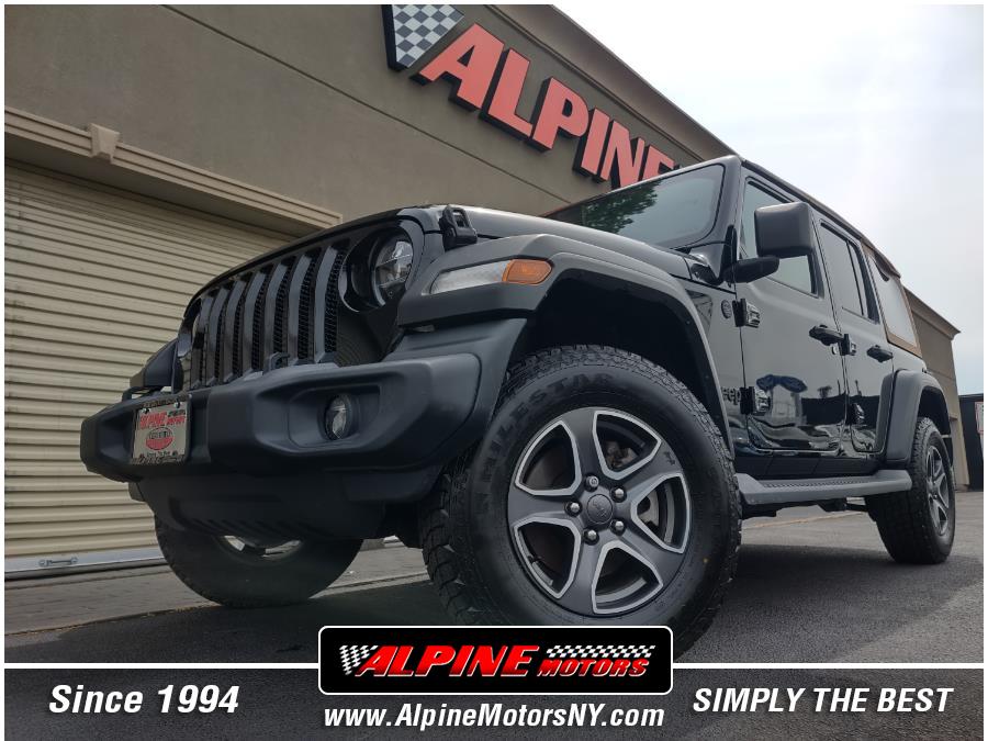 2020 Jeep Wrangler Unlimited Sport S 4x4, available for sale in Wantagh, New York | Alpine Motors Inc. Wantagh, New York 2020 Jeep Wrangler Unlimited Sport S 4x4, available for sale in Wantagh, New York | Alpine Motors Inc. Wantagh, New York