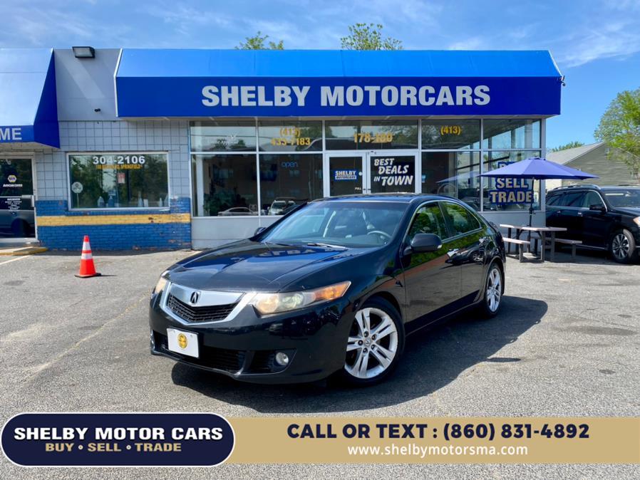 2010 Acura TSX 4dr Sdn V6 Auto, available for sale in Springfield, Massachusetts | Shelby Motor Cars. Springfield, Massachusetts