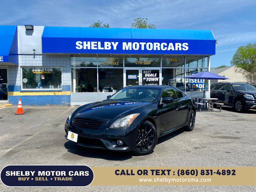 2013 Infiniti G37 Coupe 2dr x AWD, available for sale in Springfield, Massachusetts | Shelby Motor Cars. Springfield, Massachusetts