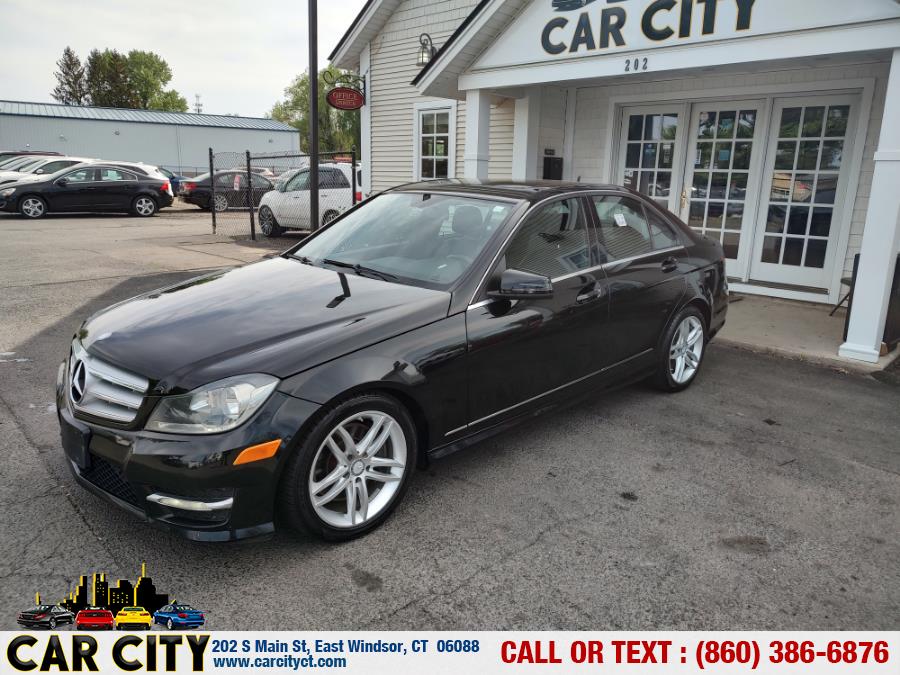 2013 Mercedes-Benz C-Class 4dr Sdn C300 Sport 4MATIC, available for sale in East Windsor, Connecticut | Car City LLC. East Windsor, Connecticut 2013 Mercedes-Benz C-Class 4dr Sdn C300 Sport 4MATIC, available for sale in East Windsor, Connecticut | Car City LLC. East Windsor, Connecticut