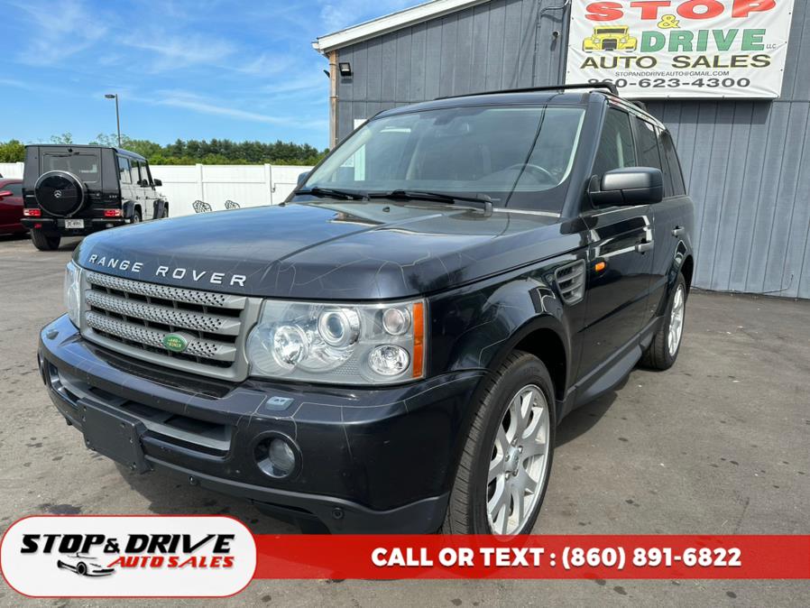 2008 Land Rover Range Rover Sport 4WD 4dr HSE, available for sale in East Windsor, Connecticut | Stop & Drive Auto Sales. East Windsor, Connecticut 2008 Land Rover Range Rover Sport 4WD 4dr HSE, available for sale in East Windsor, Connecticut | Stop & Drive Auto Sales. East Windsor, Connecticut