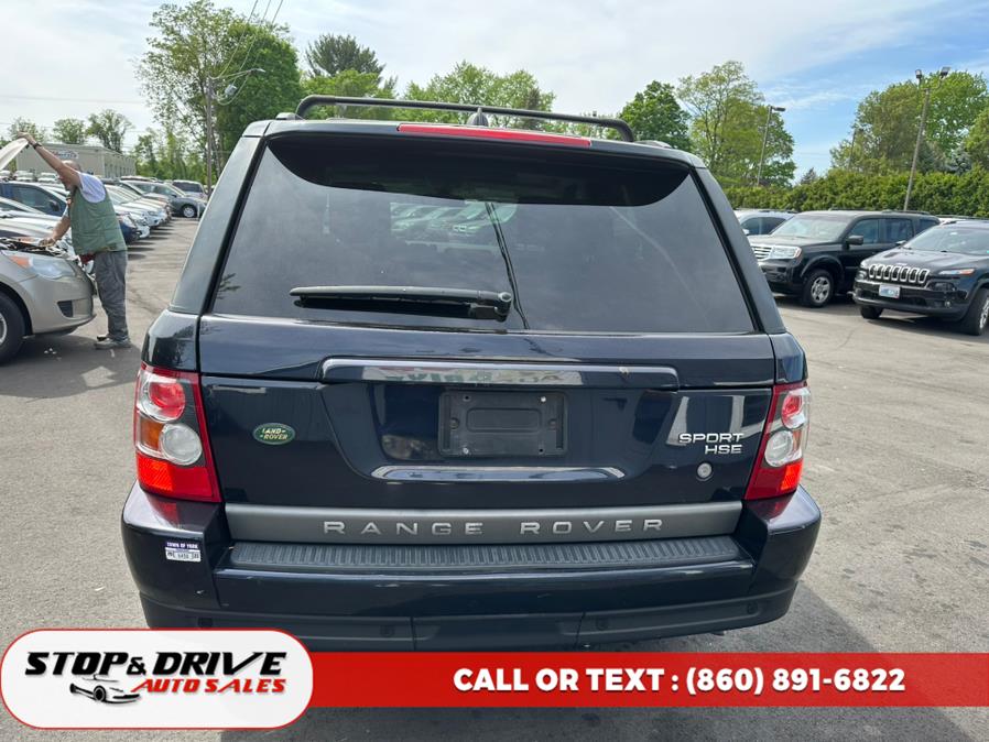 2008 Land Rover Range Rover Sport 4WD 4dr HSE, available for sale in East Windsor, Connecticut | Stop & Drive Auto Sales. East Windsor, Connecticut 2008 Land Rover Range Rover Sport 4WD 4dr HSE, available for sale in East Windsor, Connecticut | Stop & Drive Auto Sales. East Windsor, Connecticut