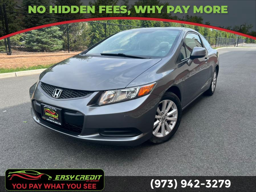Used Honda Civic Cpe 2dr Auto EX 2012 | Easy Credit of Jersey. NEWARK, New Jersey
