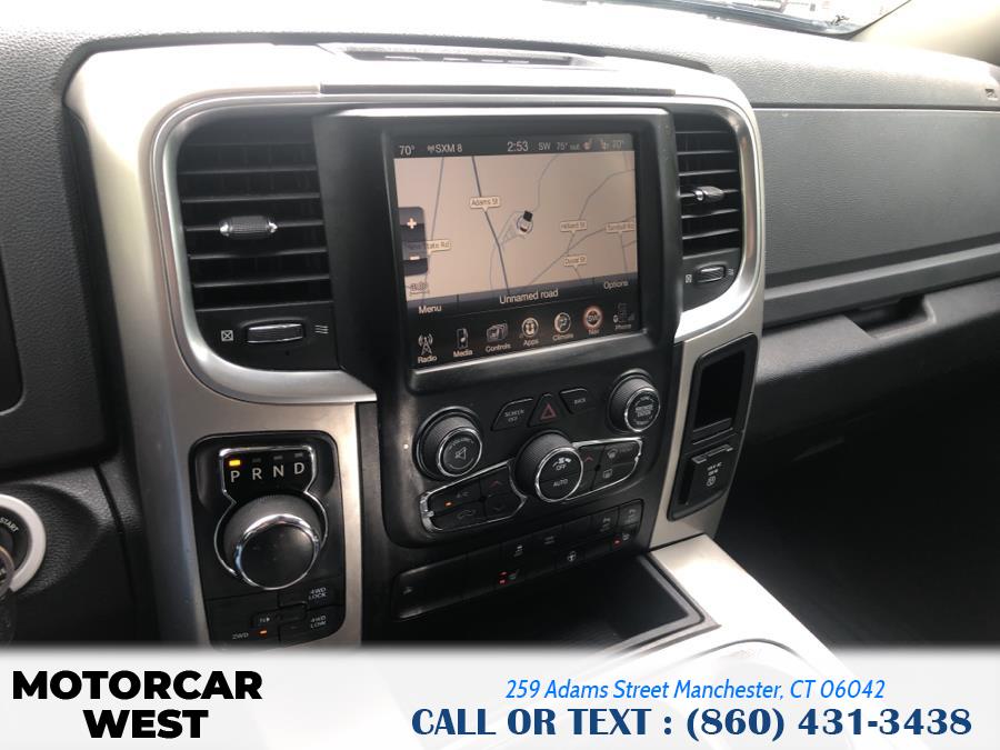 2016 Ram 1500 4WD Crew Cab 149" Outdoorsman, available for sale in Manchester, Connecticut | Motorcar West. Manchester, Connecticut 2016 Ram 1500 4WD Crew Cab 149" Outdoorsman, available for sale in Manchester, Connecticut | Motorcar West. Manchester, Connecticut