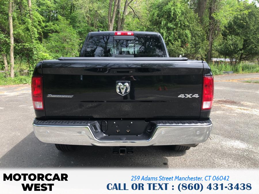 2016 Ram 1500 4WD Crew Cab 149" Outdoorsman, available for sale in Manchester, Connecticut | Motorcar West. Manchester, Connecticut 2016 Ram 1500 4WD Crew Cab 149" Outdoorsman, available for sale in Manchester, Connecticut | Motorcar West. Manchester, Connecticut