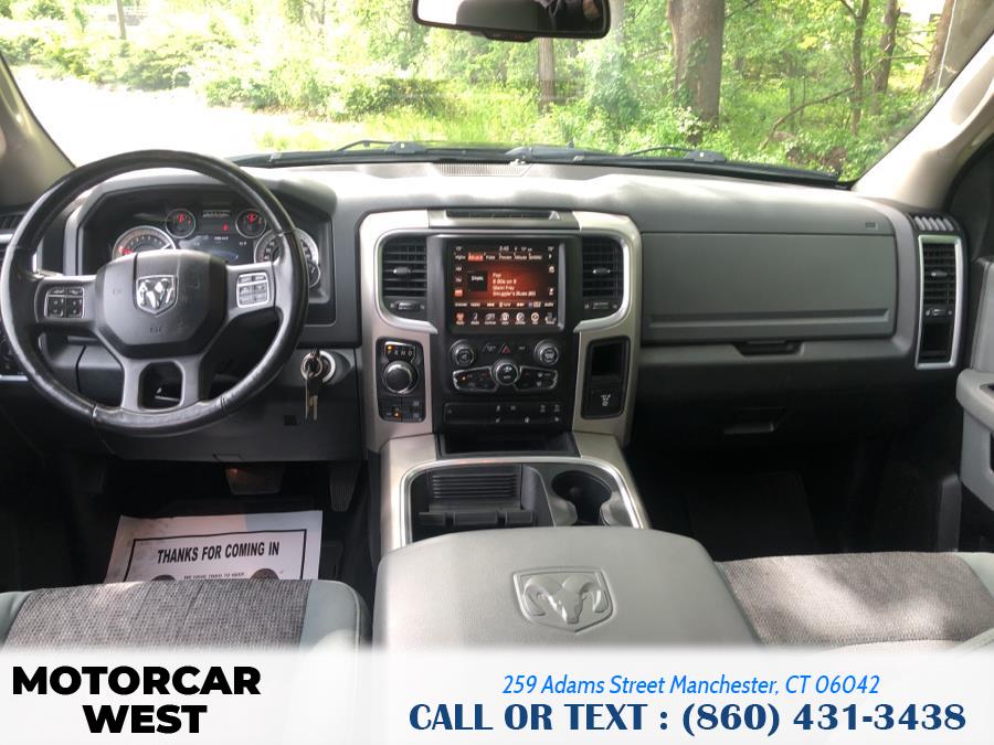 2016 Ram 1500 4WD Crew Cab 149" Outdoorsman, available for sale in Manchester, Connecticut | Motorcar West. Manchester, Connecticut 2016 Ram 1500 4WD Crew Cab 149" Outdoorsman, available for sale in Manchester, Connecticut | Motorcar West. Manchester, Connecticut