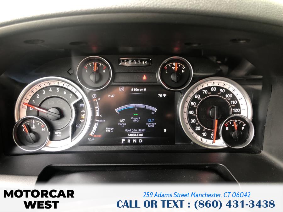 2016 Ram 1500 4WD Crew Cab 149" Outdoorsman, available for sale in Manchester, Connecticut | Motorcar West. Manchester, Connecticut 2016 Ram 1500 4WD Crew Cab 149" Outdoorsman, available for sale in Manchester, Connecticut | Motorcar West. Manchester, Connecticut