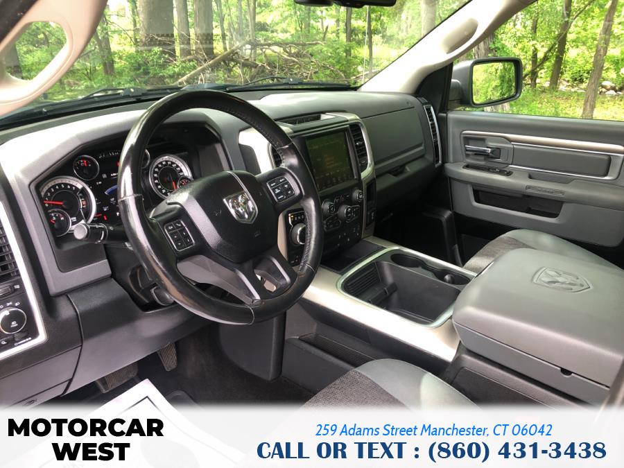 2016 Ram 1500 4WD Crew Cab 149" Outdoorsman, available for sale in Manchester, Connecticut | Motorcar West. Manchester, Connecticut 2016 Ram 1500 4WD Crew Cab 149" Outdoorsman, available for sale in Manchester, Connecticut | Motorcar West. Manchester, Connecticut