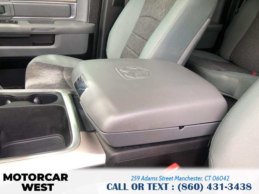 2016 Ram 1500 4WD Crew Cab 149" Outdoorsman, available for sale in Manchester, Connecticut | Motorcar West. Manchester, Connecticut 2016 Ram 1500 4WD Crew Cab 149" Outdoorsman, available for sale in Manchester, Connecticut | Motorcar West. Manchester, Connecticut