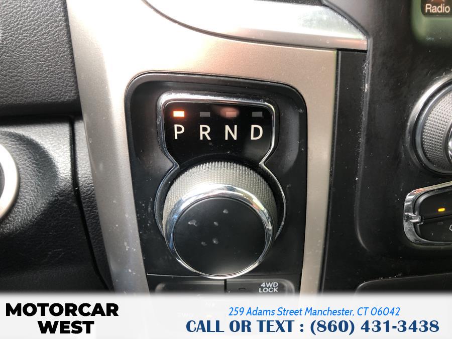 2016 Ram 1500 4WD Crew Cab 149" Outdoorsman, available for sale in Manchester, Connecticut | Motorcar West. Manchester, Connecticut 2016 Ram 1500 4WD Crew Cab 149" Outdoorsman, available for sale in Manchester, Connecticut | Motorcar West. Manchester, Connecticut