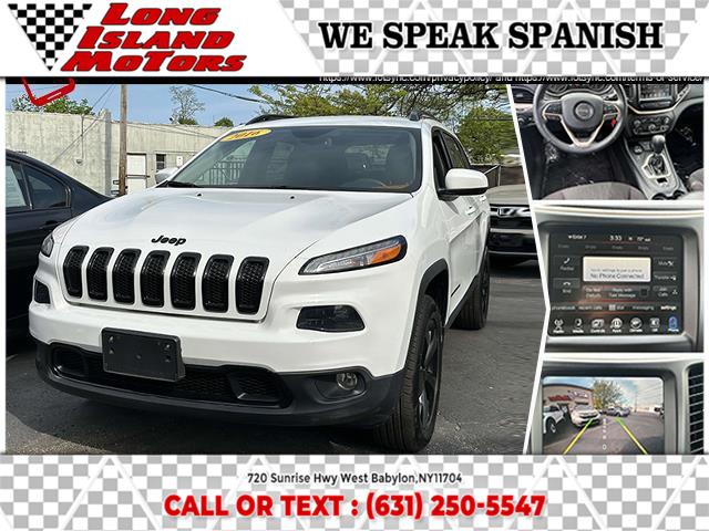 2016 Jeep Cherokee 4WD 4dr Latitude, available for sale in West Babylon, New York | Long Island Motors. West Babylon, New York