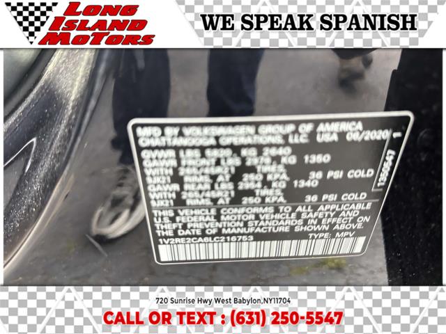 2020 Volkswagen Atlas Cross Sport 3.6L V6 SEL R-Line 4MOTION, available for sale in West Babylon, New York | Long Island Motors. West Babylon, New York 2020 Volkswagen Atlas Cross Sport 3.6L V6 SEL R-Line 4MOTION, available for sale in West Babylon, New York | Long Island Motors. West Babylon, New York