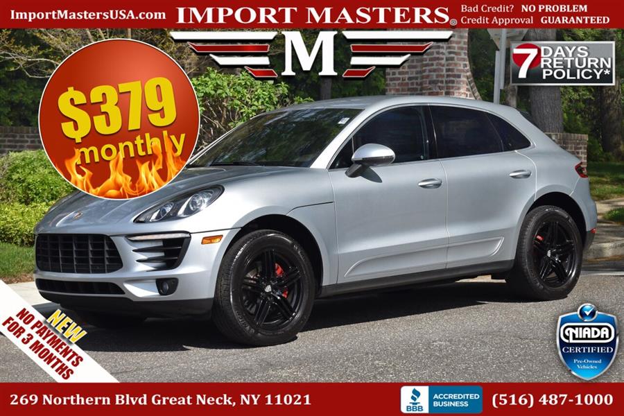 2017 Porsche Macan S AWD 4dr SUV, available for sale in Great Neck, New York | Camy Cars. Great Neck, New York