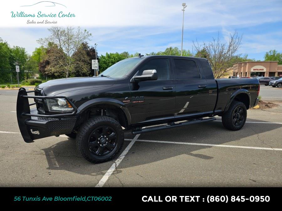 2017 Ram 3500 Laramie 4x4 Mega Cab 6''4" Box, available for sale in Bloomfield, Connecticut | Williams Service Center. Bloomfield, Connecticut