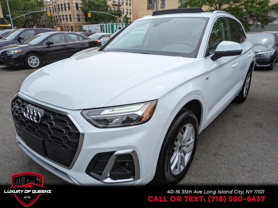 2022 Audi Q5 S line Premium 45 TFSI quattro, available for sale in Long Island City, New York | Luxury Of Queens. Long Island City, New York 2022 Audi Q5 S line Premium 45 TFSI quattro, available for sale in Long Island City, New York | Luxury Of Queens. Long Island City, New York