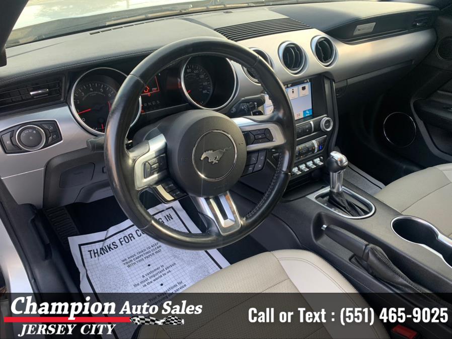 2019 Ford Mustang EcoBoost Premium Convertible, available for sale in Jersey City, New Jersey | Champion Auto Sales. Jersey City, New Jersey 2019 Ford Mustang EcoBoost Premium Convertible, available for sale in Jersey City, New Jersey | Champion Auto Sales. Jersey City, New Jersey