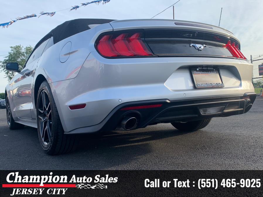 2019 Ford Mustang EcoBoost Premium Convertible, available for sale in Jersey City, New Jersey | Champion Auto Sales. Jersey City, New Jersey 2019 Ford Mustang EcoBoost Premium Convertible, available for sale in Jersey City, New Jersey | Champion Auto Sales. Jersey City, New Jersey