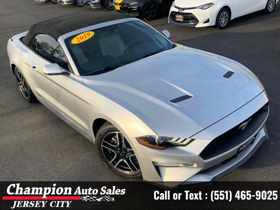 2019 Ford Mustang EcoBoost Premium Convertible, available for sale in Jersey City, New Jersey | Champion Auto Sales. Jersey City, New Jersey 2019 Ford Mustang EcoBoost Premium Convertible, available for sale in Jersey City, New Jersey | Champion Auto Sales. Jersey City, New Jersey