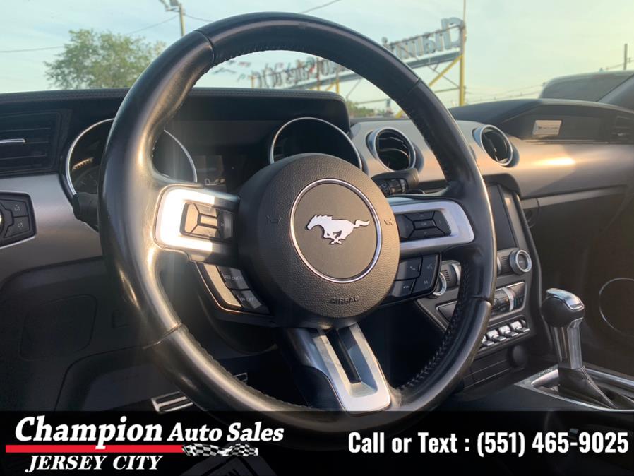 2019 Ford Mustang EcoBoost Premium Convertible, available for sale in Jersey City, New Jersey | Champion Auto Sales. Jersey City, New Jersey 2019 Ford Mustang EcoBoost Premium Convertible, available for sale in Jersey City, New Jersey | Champion Auto Sales. Jersey City, New Jersey
