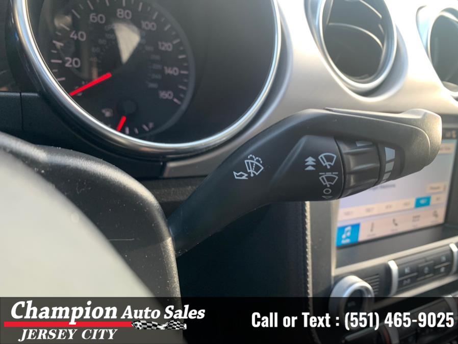 2019 Ford Mustang EcoBoost Premium Convertible, available for sale in Jersey City, New Jersey | Champion Auto Sales. Jersey City, New Jersey 2019 Ford Mustang EcoBoost Premium Convertible, available for sale in Jersey City, New Jersey | Champion Auto Sales. Jersey City, New Jersey