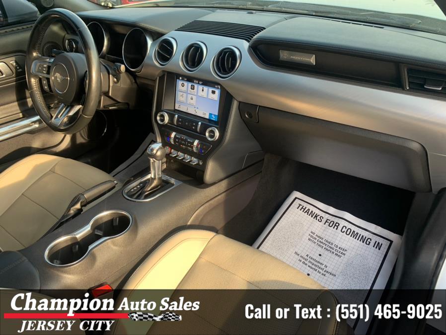 2019 Ford Mustang EcoBoost Premium Convertible, available for sale in Jersey City, New Jersey | Champion Auto Sales. Jersey City, New Jersey 2019 Ford Mustang EcoBoost Premium Convertible, available for sale in Jersey City, New Jersey | Champion Auto Sales. Jersey City, New Jersey
