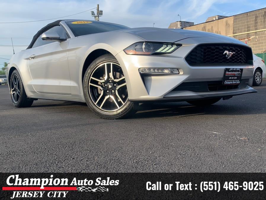 2019 Ford Mustang EcoBoost Premium Convertible, available for sale in Jersey City, New Jersey | Champion Auto Sales of JC. Jersey City, New Jersey 2019 Ford Mustang EcoBoost Premium Convertible, available for sale in Jersey City, New Jersey | Champion Auto Sales of JC. Jersey City, New Jersey