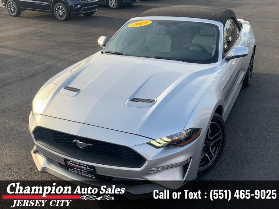 2019 Ford Mustang EcoBoost Premium Convertible, available for sale in Jersey City, New Jersey | Champion Auto Sales of JC. Jersey City, New Jersey 2019 Ford Mustang EcoBoost Premium Convertible, available for sale in Jersey City, New Jersey | Champion Auto Sales of JC. Jersey City, New Jersey