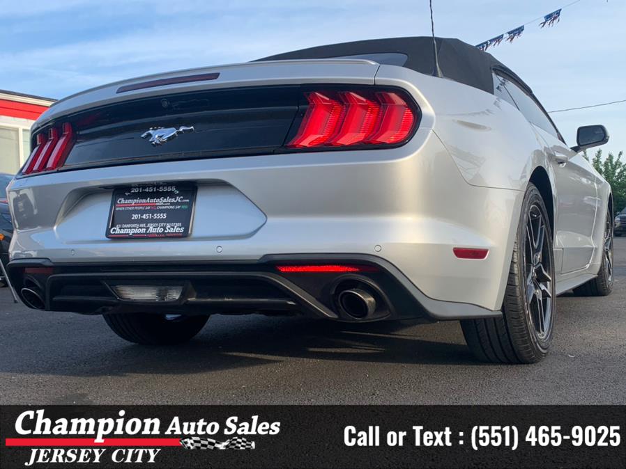 2019 Ford Mustang EcoBoost Premium Convertible, available for sale in Jersey City, New Jersey | Champion Auto Sales of JC. Jersey City, New Jersey 2019 Ford Mustang EcoBoost Premium Convertible, available for sale in Jersey City, New Jersey | Champion Auto Sales of JC. Jersey City, New Jersey