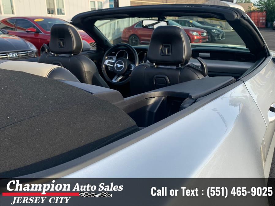 2019 Ford Mustang EcoBoost Premium Convertible, available for sale in Jersey City, New Jersey | Champion Auto Sales of JC. Jersey City, New Jersey 2019 Ford Mustang EcoBoost Premium Convertible, available for sale in Jersey City, New Jersey | Champion Auto Sales of JC. Jersey City, New Jersey