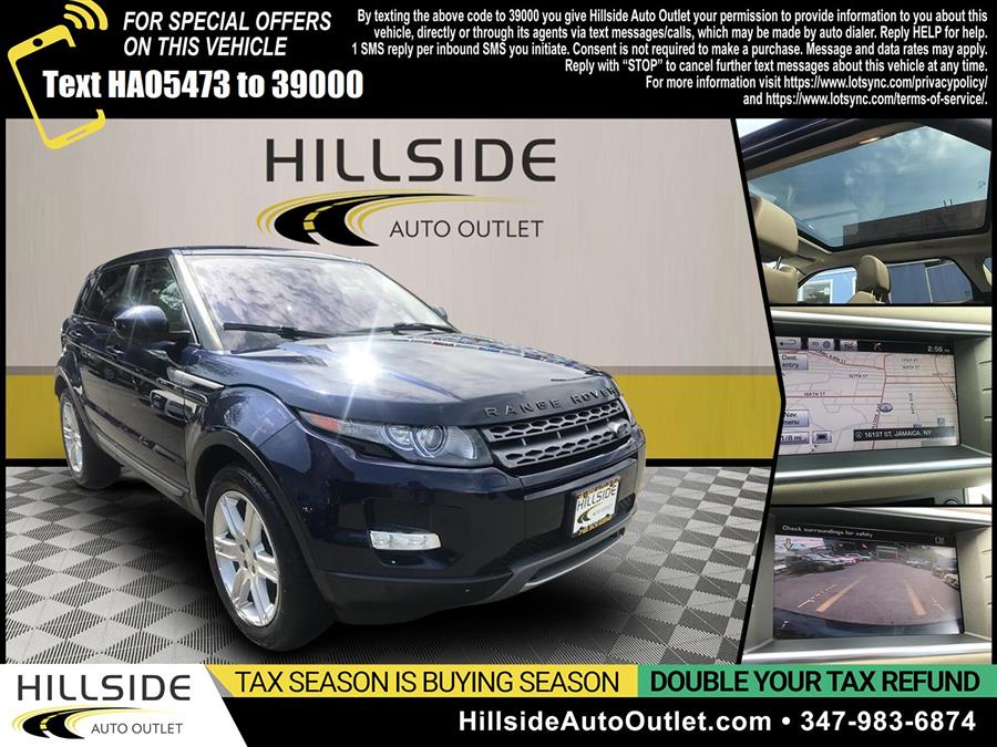 2014 Land Rover Range Rover Evoque Pure, available for sale in Jamaica, New York | Hillside Auto Outlet 2. Jamaica, New York