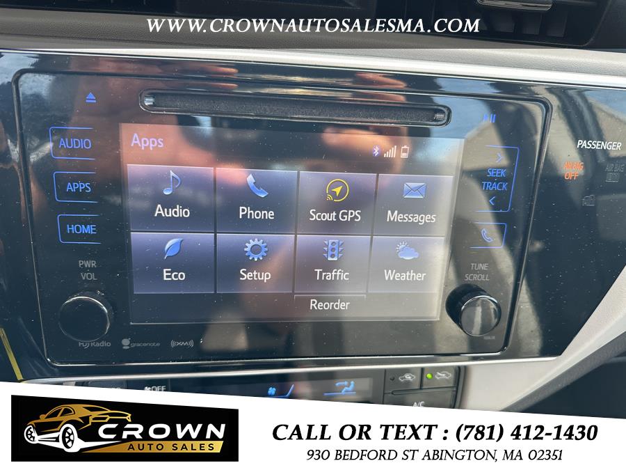 2017 Toyota Corolla LE CVT (Natl), available for sale in Abington, Massachusetts | Crown Auto Sales. Abington, Massachusetts 2017 Toyota Corolla LE CVT (Natl), available for sale in Abington, Massachusetts | Crown Auto Sales. Abington, Massachusetts